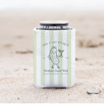 The Last Pickle | Cute Funny Bachelorette  Can Cooler<br><div class="desc">Cheers to the bride-to-be with this hilarious and adorable pickle-themed can cooler! Featuring a sassy pickle in high heels holding a martini—complete with a bow and lashes—this design brings a whole new meaning to “getting pickled.” Paired with vintage-inspired stripes and playful text like “The Last Pickle” and “Weekend Social Club,...</div>