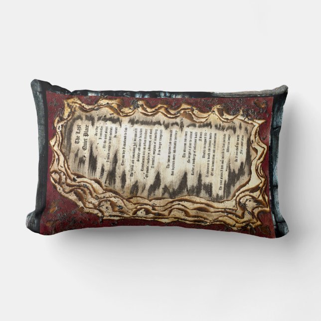 The Last Quiet Place, Twin Towers Lumbar Pillow (Front)