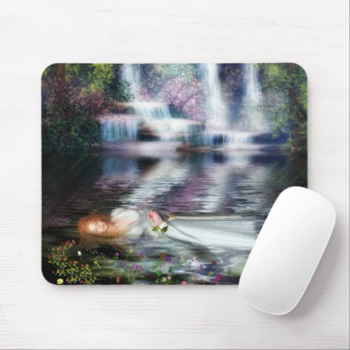 The Last Repose of Ophelia Mouse Pad