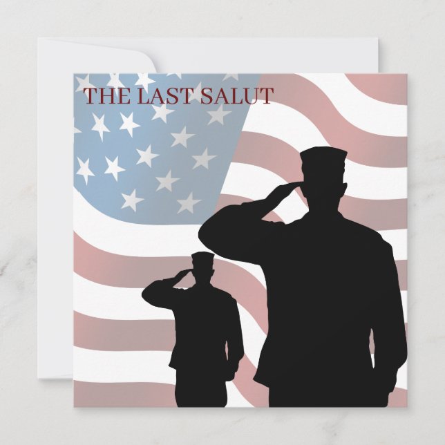 THE LAST SALUT (Front)
