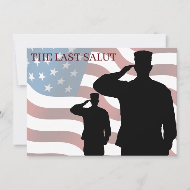 THE LAST SALUT (Front)