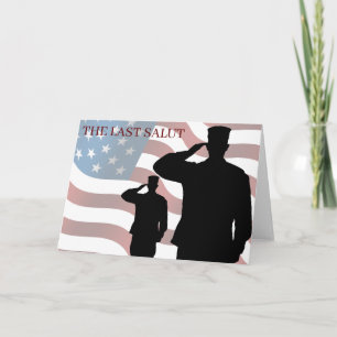 THE LAST SALUT CARD