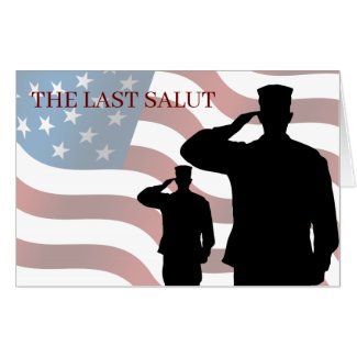 THE LAST SALUT CARD