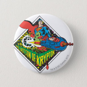 The Last Son of Krypton Pinback Button