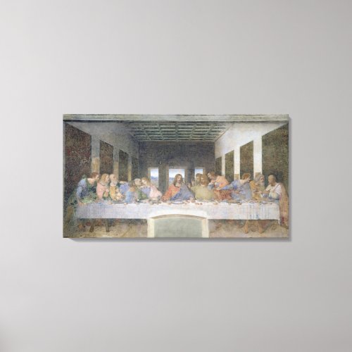 The Last Supper 1495_97 2 Canvas Print
