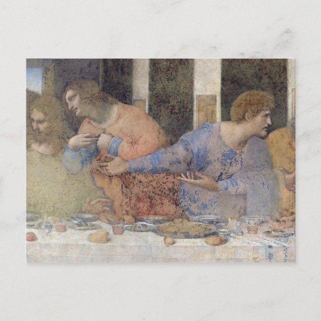 The Last Supper, 1495-97 2 Postcard (Front)