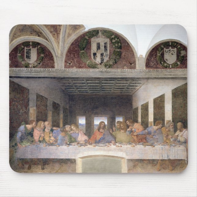 The Last Supper, 1495-97 3 Mouse Pad (Front)