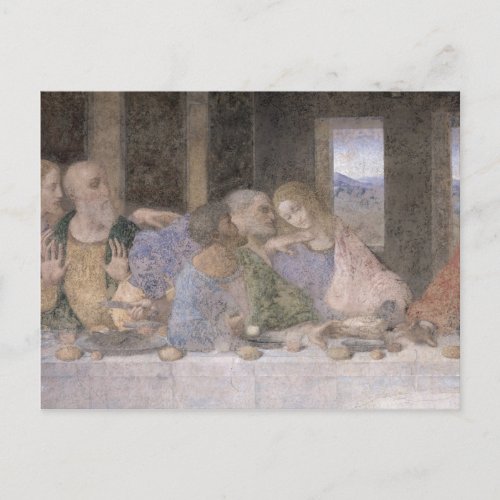 The Last Supper 1495_97 3 Postcard