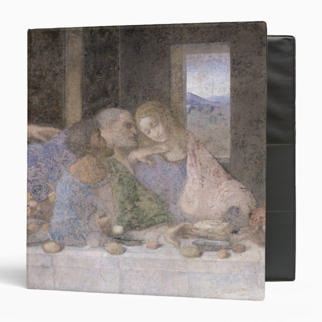 The Last Supper, 1495-97 3 Ring Binder (Front/Inside)