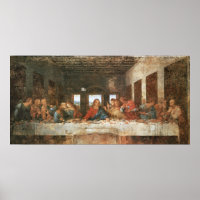 The Last Supper - Vintage Currier and Ives Print Jigsaw Puzzle by