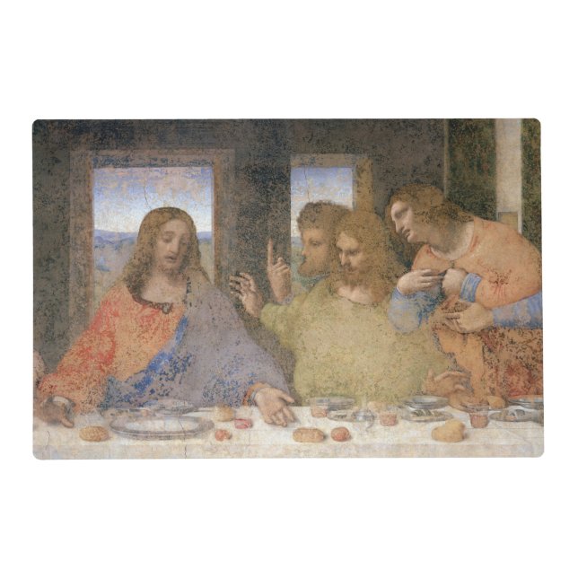 The Last Supper, 1495-97 Placemat (Front)