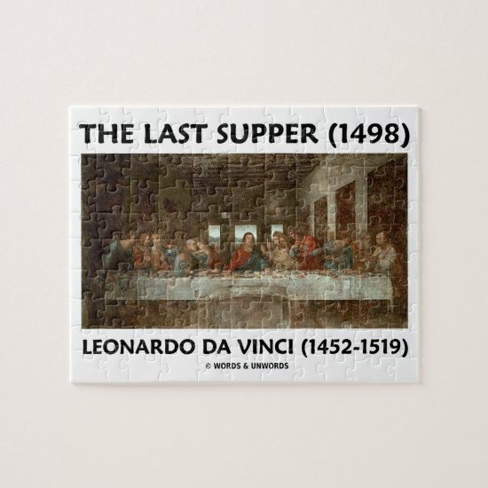 The Last Supper (1498) by Leonardo da Vinci Jigsaw Puzzle
