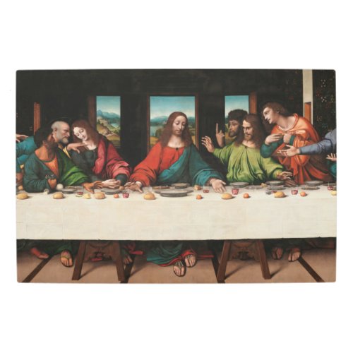 The Last Supper 1515_1520 by Giampietrino Metal Print