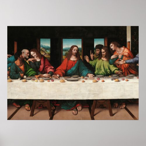 The Last Supper 1515_1520 by Giampietrino Poster