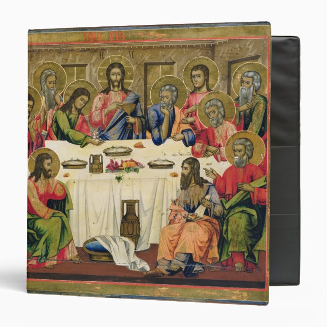 The Last Supper 3 Ring Binder (Front/Inside)