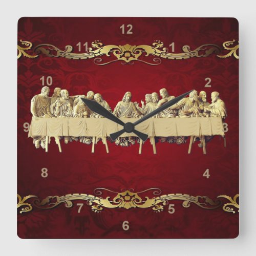 The Last Supper Acrylic Wall Clock