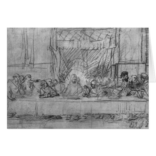 The Last Supper, after fresco by Leonardo da (Front Horizontal)