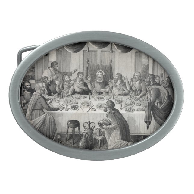 The Last Supper Belt Buckle (Front)