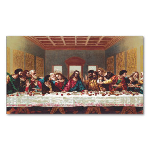 The Last Supper Business Card Magnet