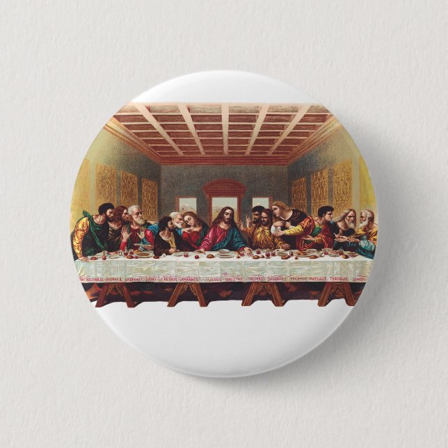 The Last Supper Button (Front)