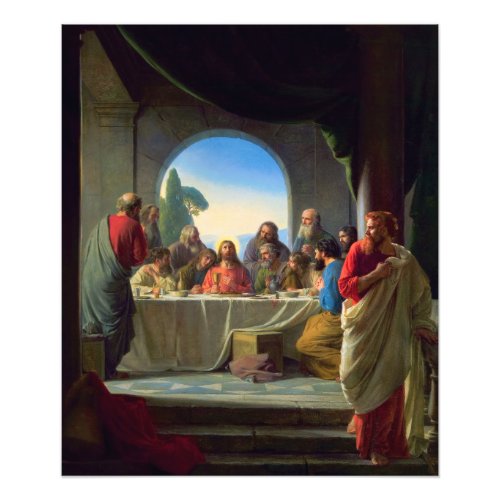 The Last Supper by Carl Bloch Photo Print