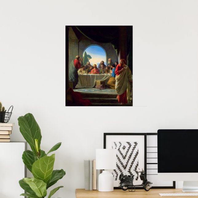 The Last Supper by Carl Bloch Poster (Home Office)