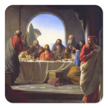 The Last Supper by Carl Bloch Sticker