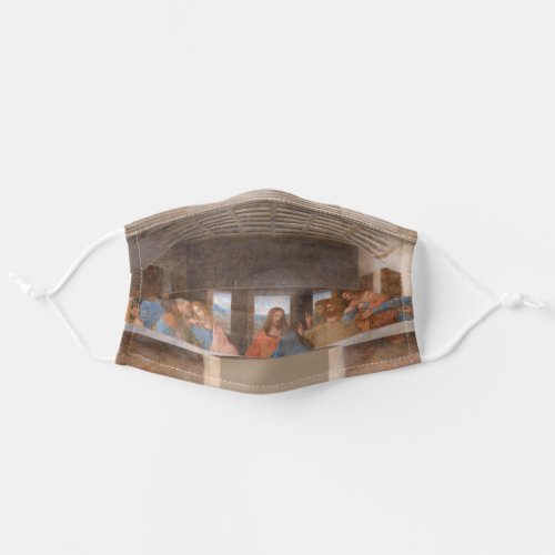 The Last Supper by Leonardo Da Vinci Adult Cloth Face Mask