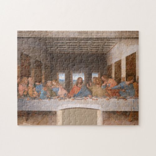 The Last Supper by Leonardo Da Vinci Jigsaw Puzzle