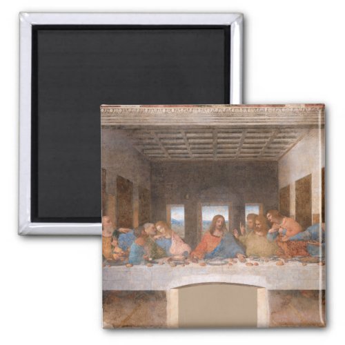 The Last Supper by Leonardo Da Vinci Magnet