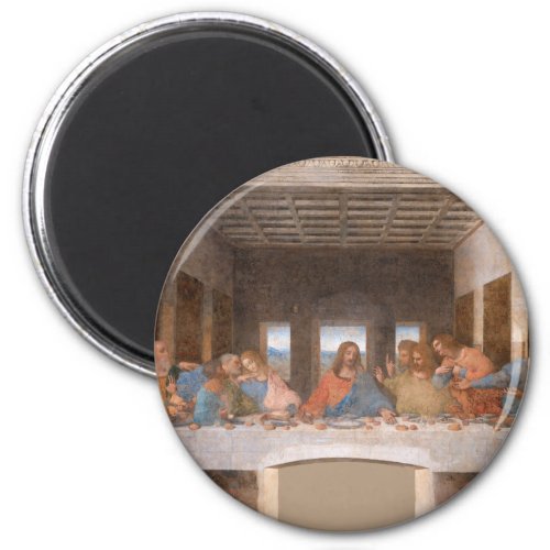 The Last Supper by Leonardo Da Vinci Magnet