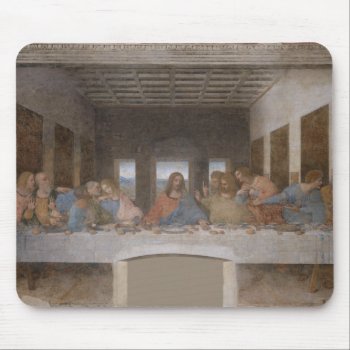 The Last Supper By Leonardo Da Vinci Mouse Pad by masterpiece_museum at Zazzle