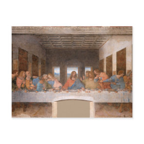 The Last Supper by Leonardo Da Vinci Postcard