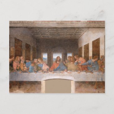 The Last Supper by Leonardo Da Vinci Postcard