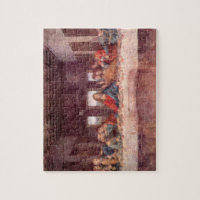 Jesus at The Last Supper, Leonardo da Vinci Jigsaw Puzzle