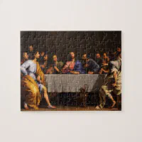 The Last Supper, 1648 Jigsaw Puzzle by Philippe de Champaigne