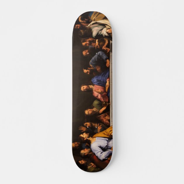 The Last Supper by Philippe de Champaigne 1648 Skateboard Deck