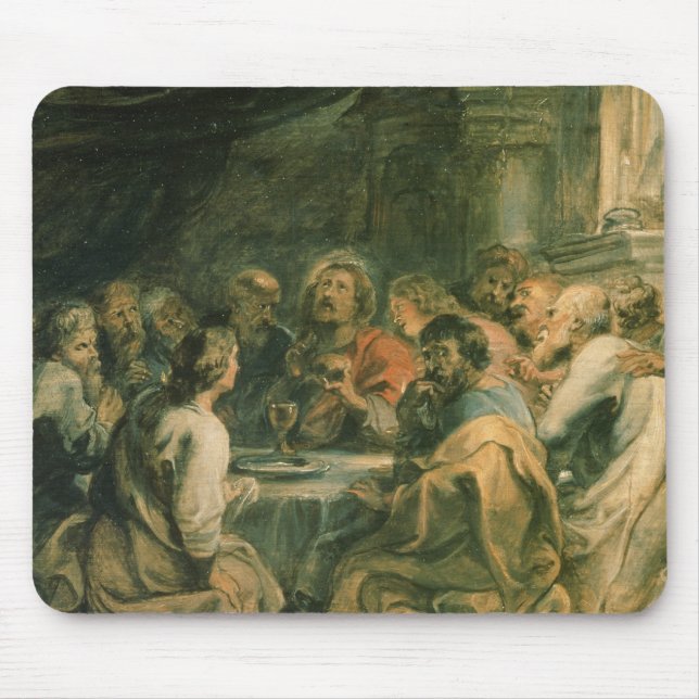 The Last Supper, c.1630-31 Mouse Pad (Front)