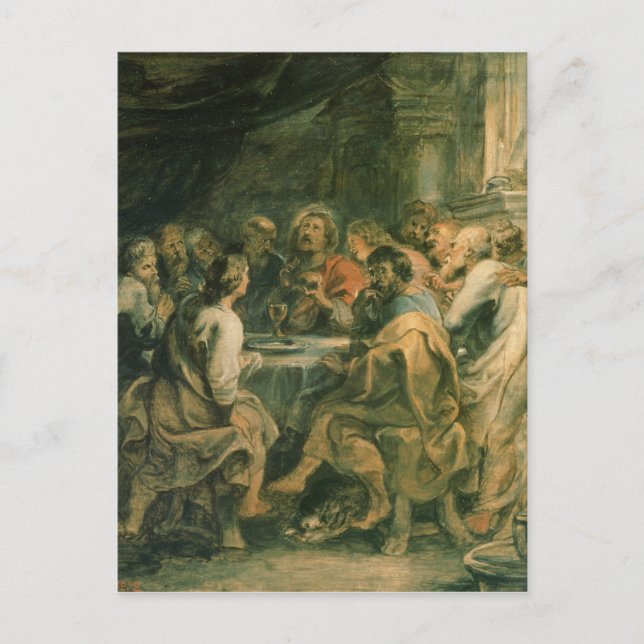 The Last Supper, c.1630-31 Postcard (Front)