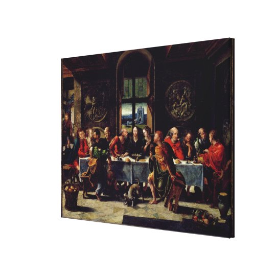 The Last Supper Canvas Print Zazzle Com