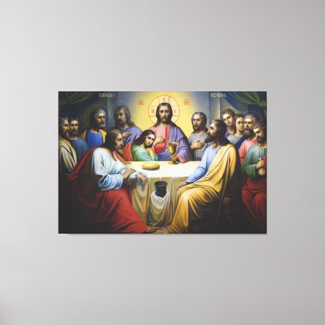 The Last Supper Canvas Print (Front)