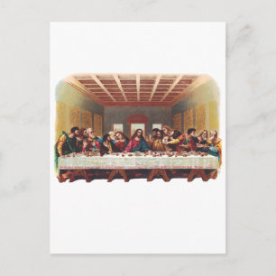 The Last Supper Fine Art Postcard