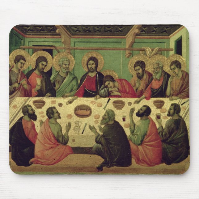 The Last Supper, from the Passion Altarpiece Mouse Pad (Front)