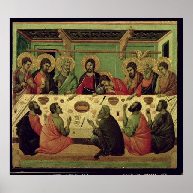 The Last Supper, from the Passion Altarpiece Poster (Front)