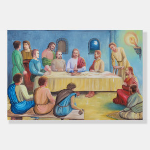 The Last Supper: Jesus and the Disciples Foam Board