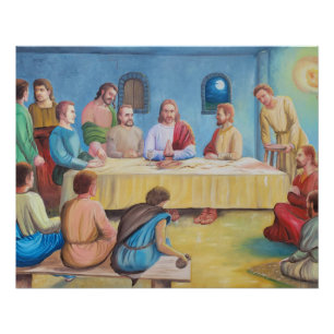 The Last Supper: Jesus and the Disciples Poster