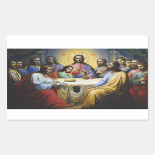 The Last Supper Jesus Christ Stickers