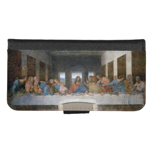 The Last Supper Leonardo da Vinci 1495_1498 iPhone 87 Wallet Case