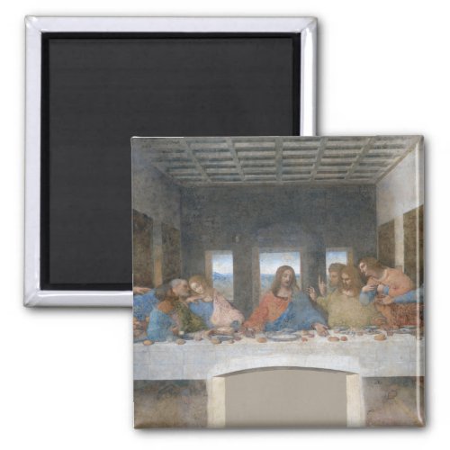 The Last Supper Leonardo da Vinci 1495_1498 Magnet