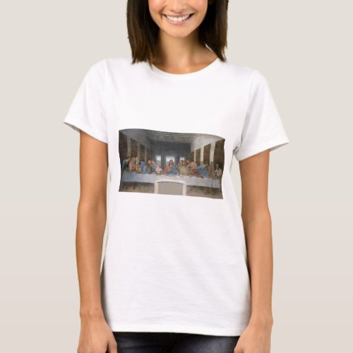 The Last Supper Leonardo da Vinci 1495_1498 T_Shirt